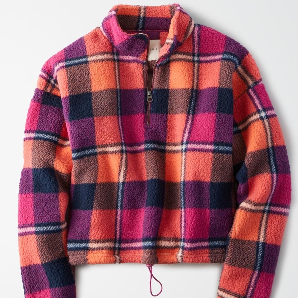 Quarter Zip American Eagle Sherpa